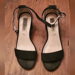 Steve Madden Black Heels Elegant Design Girls Size 1